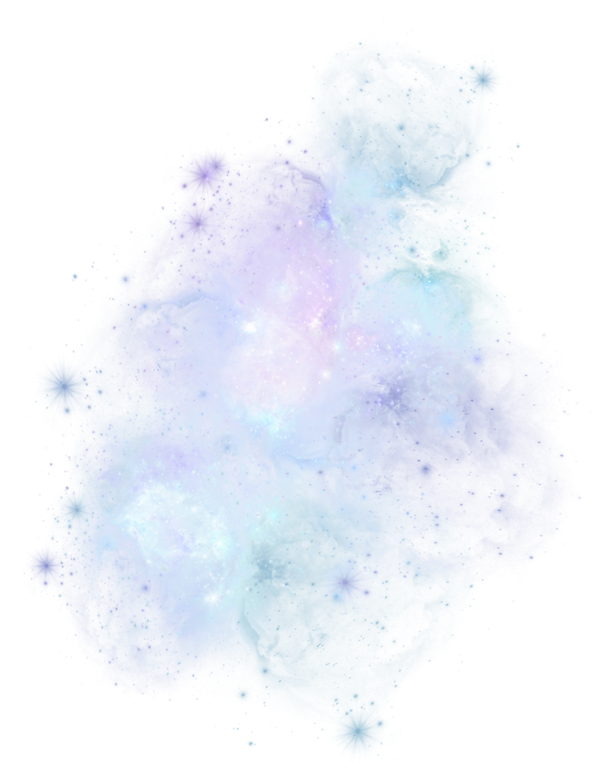 Watercolor Galaxy Element